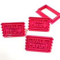 Kit Cortador e Marcador Vale Amor - Modelo 2 - D251052 - Ideal para Massas e Pastas