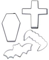 Kit Cortador Halloween 2 Ref. 141 RR Cortadores Rizzo Confeitaria