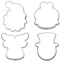Kit Cortador Natal 5M 398 - RR Cortadores Rizzo Confeitaria Kit Cortador Natal 5M 398 - RR Cortadores Rizzo Confeitaria