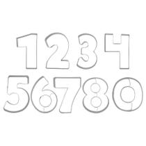 Kit Cortador Números P - Ref. 625 - 1 unidade - RR Cortadores - Rizzo