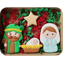 Kit Cortador Presépio Natal 8CM - Ideal Para Glacê Real - Embody3d