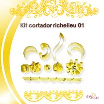 Kit cortador richelieu mod.01 com 10pçs 6142