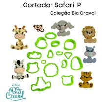 Kit Cortador Safari P - Coleção Bia Cravol