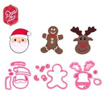 Kit Cortador Tema Natal para Pasta - D240083