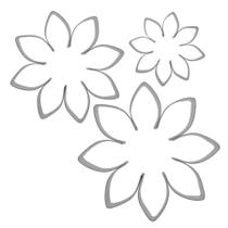 Kit Cortadores Flores Girassol Ref. 554 - 1 Unidade - RR Cortadores - Rizzo Kit Cortadores Flores Girassol Ref. 554 - 1 Unidade - RR Cortadores - Rizzo