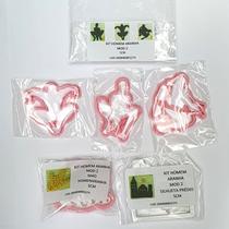 Kit Cortadores Prédio Mão Silhuetas Homem Aranha