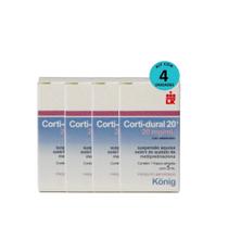 Kit Corti-Dural Injetável König 20mg 5ml C/ 4 Unidades