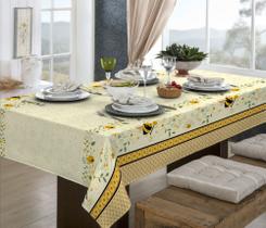 KIT Cortina De Cozinha 2 80 X 1 50 Estampada Abelinha E 1 TOALHA DE MESA 1,40 X 2,20 KIT Cortina De Cozinha 2 80 X 1 50 Estampada Abelinha E 1 TOALHA DE MESA 1,40 X 2,20