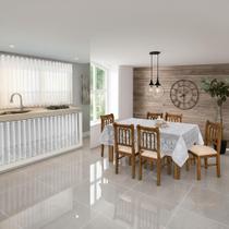 Kit Cortinas de Renda Janela Cortina Balcão Pia e Toalha de Mesa 4 ou 6 Cadeiras Decoração Tulipa Branca Kit Cortinas de Renda Janela Cortina Balcão Pia e Toalha de Mesa 4 ou 6 Cadeiras Decoração Tulipa Branca