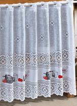 Kit Cortinas Pia2X0,80+Janela 2X1,2 Renda Panela De Pressão Kit Cortinas Pia2X0,80+Janela 2X1,2 Renda Panela De Pressão