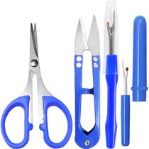 Kit Costura Abridor Casa Tesouras Arremate Pic Tecelão Blue Kit Costura Abridor Casa Tesouras Arremate Pic Tecelão Blue