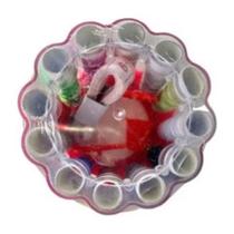 Kit Costura Linha Agulha 24 Pcs