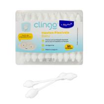 Kit Cotonetes Hastes Flexíveis Clingo Infantil Para Bebês 200 Unidades Cotonete Recem Nascido Kit Cotonetes Hastes Flexíveis Clingo Infantil Para Bebês 200 Unidades Cotonete Recem Nascido