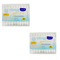 Kit Cotonetes Hastes Flexíveis Clingo Infantil Para Bebês 200 Unidades Cotonete Recem Nascido Kit Cotonetes Hastes Flexíveis Clingo Infantil Para Bebês 200 Unidades Cotonete Recem Nascido