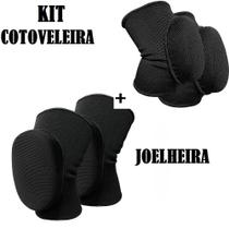 Kit Cotoveleira+Joelheira, Kit proteção para Goleiro, Volei, Dança - Produtos Acolchoados