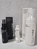 Kit Couro Cabeludo e Rosto Para Hidratação Regeneração 1 Espuma Sensação Ultra Leve 1 Loção Facial de Alto Desempenho 1 Sérum Capilar Noturno