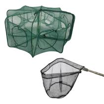 Kit Covo Armadilha Peixes 8 Furos + Passaguá Puça 2,76 Metros