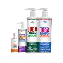 Kit Cowash Juba, Shampoo, Geleia E Blend Widi Care Kit Cowash Juba, Shampoo, Geleia E Blend Widi Care