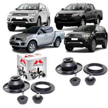 Kit coxim amort dianteiro l200 triton/pajero dakar 2007 2008 2009 2010 2011 2012 2013 2014 2015 2016 2017 2018 2019