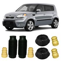 Kit Coxim Amortecedor Dianteiro Traseiro Kia Soul 2010 2011