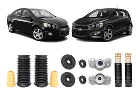 Kit Coxim Amortecedor Dianteiro Traseiro Sonic 2012 2013 14