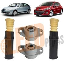 Kit Coxim Amortecedor Traseiro Citroen C4 Peugeot 207