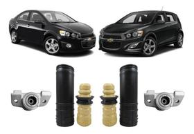 Kit Coxim Amortecedor Traseiro Gm Sonic 2012 2013 2014