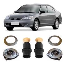 Kit Coxim Batente Amortecedor Dianteiro Civic 2002 Até 2005 Kit Coxim Batente Amortecedor Dianteiro Civic 2002 Até 2005