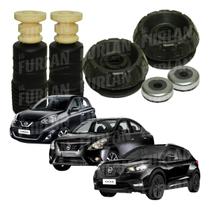 Kit Coxim Batente Amortecedor Dianteiro March Versa Kicks Kit Coxim Batente Amortecedor Dianteiro March Versa Kicks