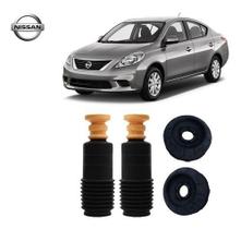 Kit Coxim Batente Amortecedor Dianteiro Nissan Versa 2011 2012 2013