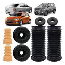 Kit Coxim Batente Amortecedor Dianteiro Sonic Coifa Borracha