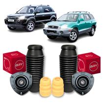 Kit Coxim Batente Amortecedor Dianteiro Tucson Santa Fé Bry