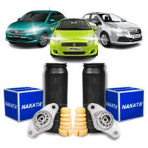 Kit Coxim Batente Amortecedor Traseiro Fiat Cronos Linea Punto Nakata