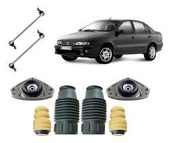 Kit Coxim Batente Bieleta Amortecedor Fiat Marea 1999 A 2008