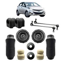 Kit Coxim Batente Bieleta Bucha Amort Dianteiro HB20 2013/.. Kit Coxim Batente Bieleta Bucha Amort Dianteiro HB20 2013/..