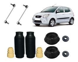 Kit Coxim Batente Bieleta Dianteiro Kia Picanto 2006 A 2011