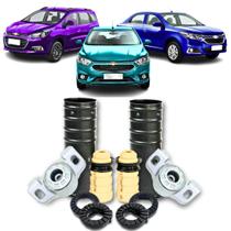 Kit Coxim Batente Calço Amortecedor Traseiro Onix Cobalt Prisma Spin Sonic 2013 2014 2015 2016 2017 2018 2019