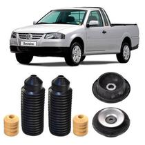 Kit Coxim Batente Coifa Amortecedor Diant Saveiro 2002 2003