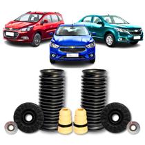 Kit Coxim Batente Coifa Amortecedor Onix Prisma Cobalt Spin Sonic 2013 2014 2015 2016 2017 2018 2019