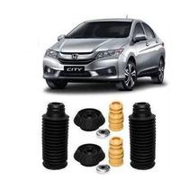 Kit Coxim Batente Coifa Dianteiro Honda City 2009 2010 2011