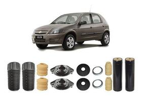 Kit Coxim Batente Dianteiro Traseiro Celta 2012 2013 2014