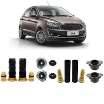 Kit Coxim Batente Dianteiro Traseiro Ford New Ka 2015 A 2019