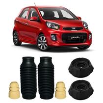 Kit Coxim Batente Dianteiro Traseiro Picanto 2010 2011 2012