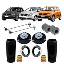 Kit Coxim Bieleta Bucha Amort Dianteiro Polo Fox Spacefox