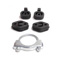 Kit coxim borracha escapamento courier 1.3 - 5 pç