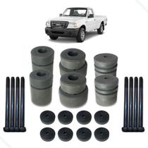 Kit Coxim Cabine Carroceria Lift 5cm +Parafusos Ranger ../97