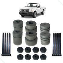 Kit Coxim Cabine Carroceria Lift 5cm +Parafusos Ranger ../97