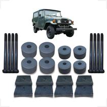 Kit Coxim Cabine Carroceria Lift 7cm +Parafusos Bandeirantes