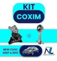 Kit Coxim Calco Direito Motor Honda New Civic 2007 A 11 Man.