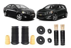 Kit Coxim Dianteiro Traseiro Chevrolet Sonic 2012 2013 2014